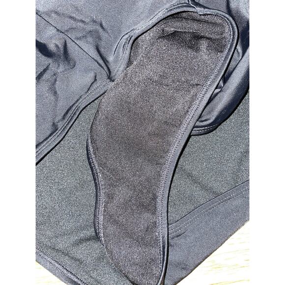 SO Juniors Plus Size 1x Black Halter Mesh One Piece Bathing Suit Swim Wear NWT - Picture 12 of 16